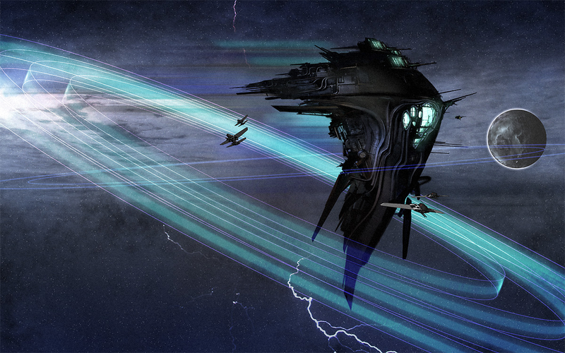 Illustration for article titled Spaceship Concept Art (Gallery 2)